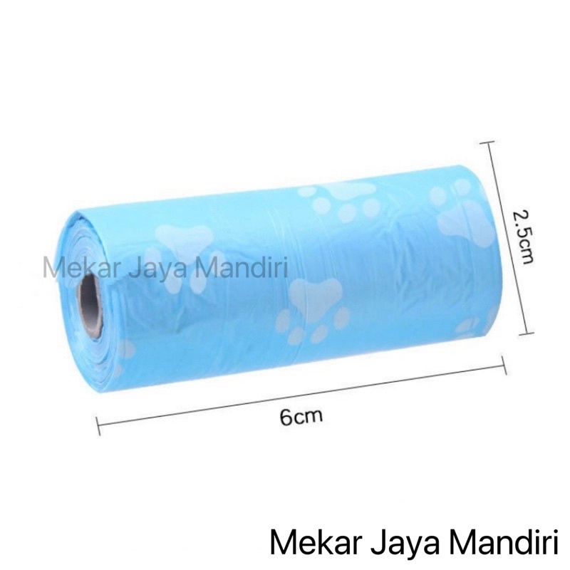 KANTONG PLASTIK SAMPAH REFIL UKURAN 28x30CM &amp; 45x50CM / KANTONG PLASTIK POOP KOTORAN ANJING / KANTONG PLASTIK PUP / KANTONG PLASTIK GULUNG ROLL