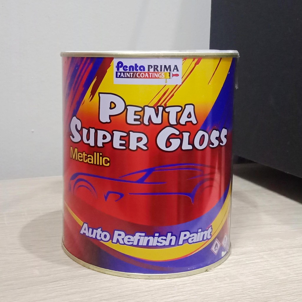 CAT PENTA PLATINUM SILVER 1 Kg - cat mobil silver - cat penta silver - cat penta super gloss - cat silver metalik