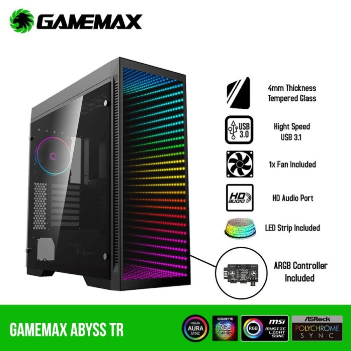 PC Case Gamemax ABYSS M908-TR