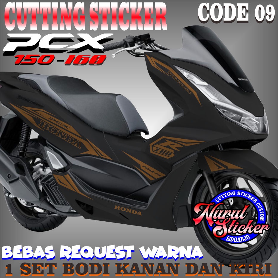 sticker pcx,cutting sticker pcx,sticker motor pcx 150