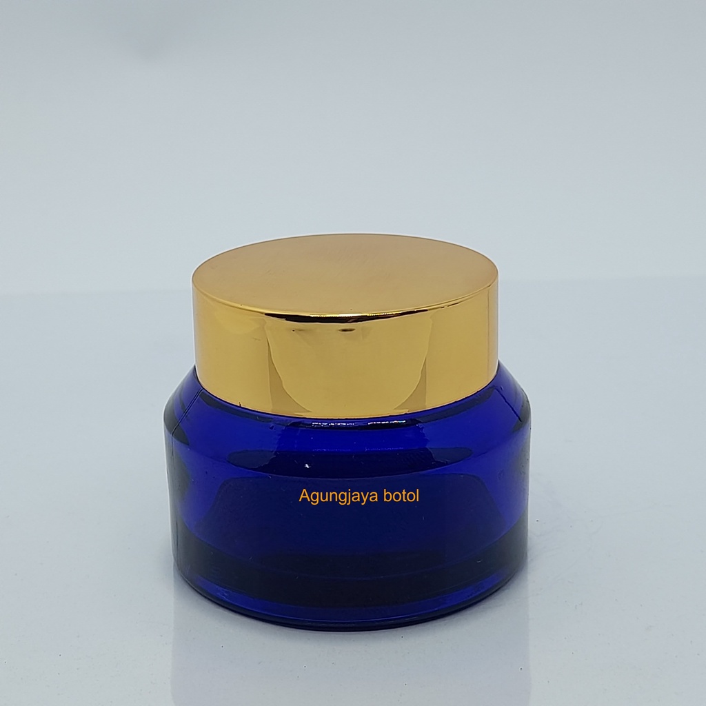 Pot Kaca 30 Gr Gendut / Pot Kaca / Pot Cream Kaca / Pot Krim Wajah / Pot Kosmetik / Pot 30 Gr