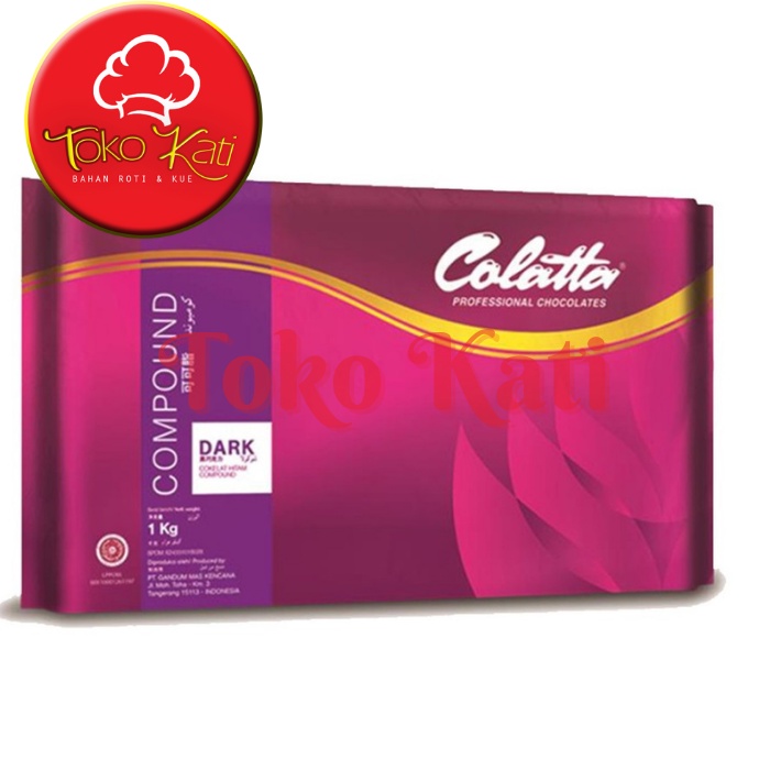 

Colatta coklat balok Dark Compound 1kg