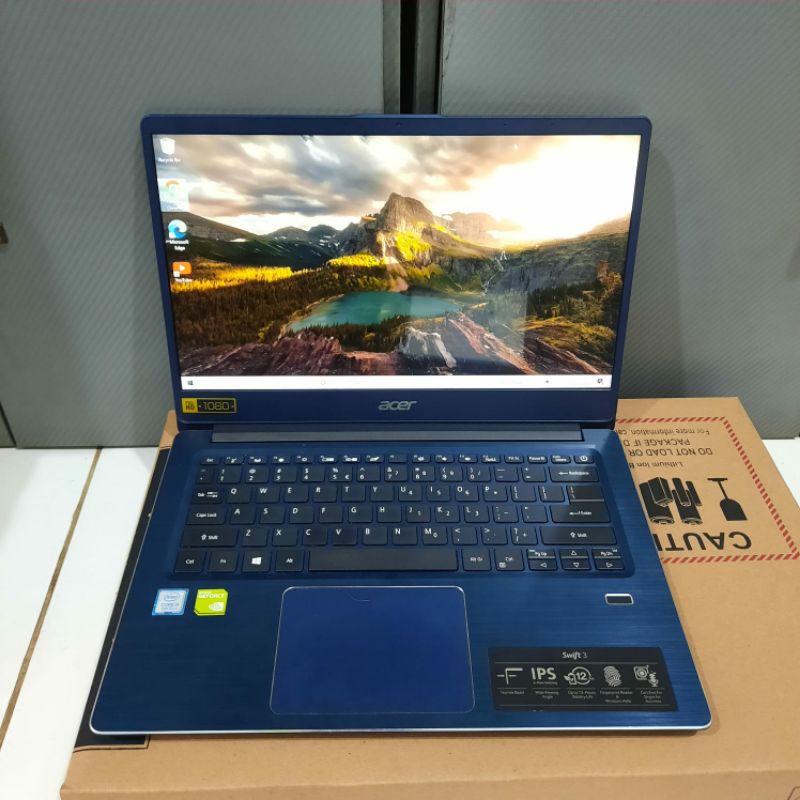 Laptop Acer Swift 3 SF314-54G Cor i5-8250U Ram 4GB/HDD 1Tb  Nvdia MX 150 2GB Layar FHD IPS 1920X1080