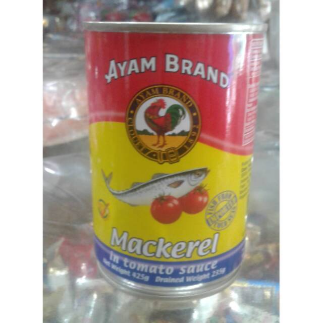 

sarden makarel ayam brand
