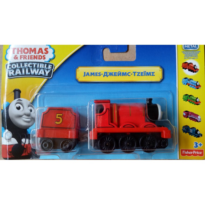 Diecast Set - Diecast Thomas And Friends - Diecast Hotwheels Thomas & Friends Seri James Collectible