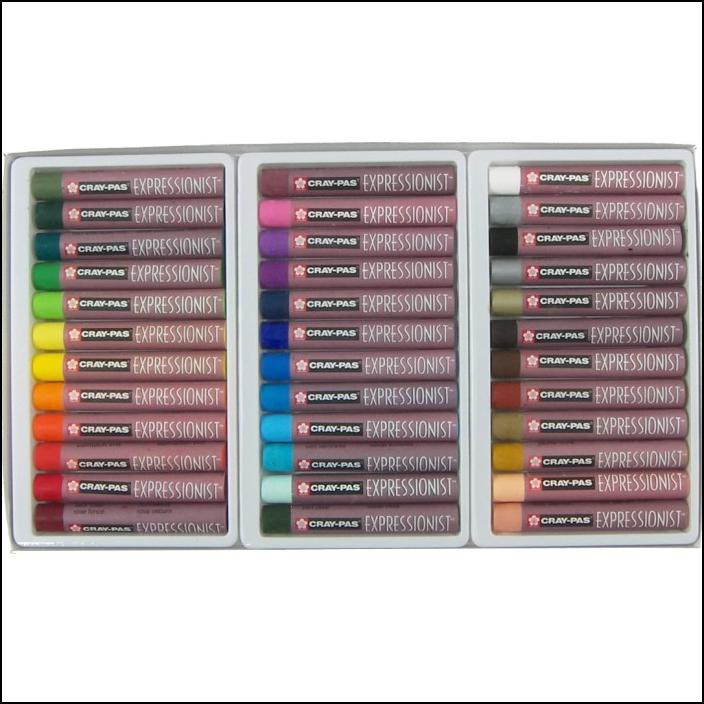 

CRAYON OIL PASTEL SAKURA CRAY PAS EXPRESSIONIST SET 36 COLOURS