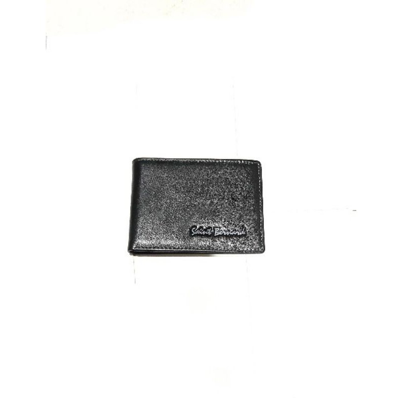 Dompet Kulit Asli Model Mini Slim Ukuran Kecil 8X10 CM Warna Hitam