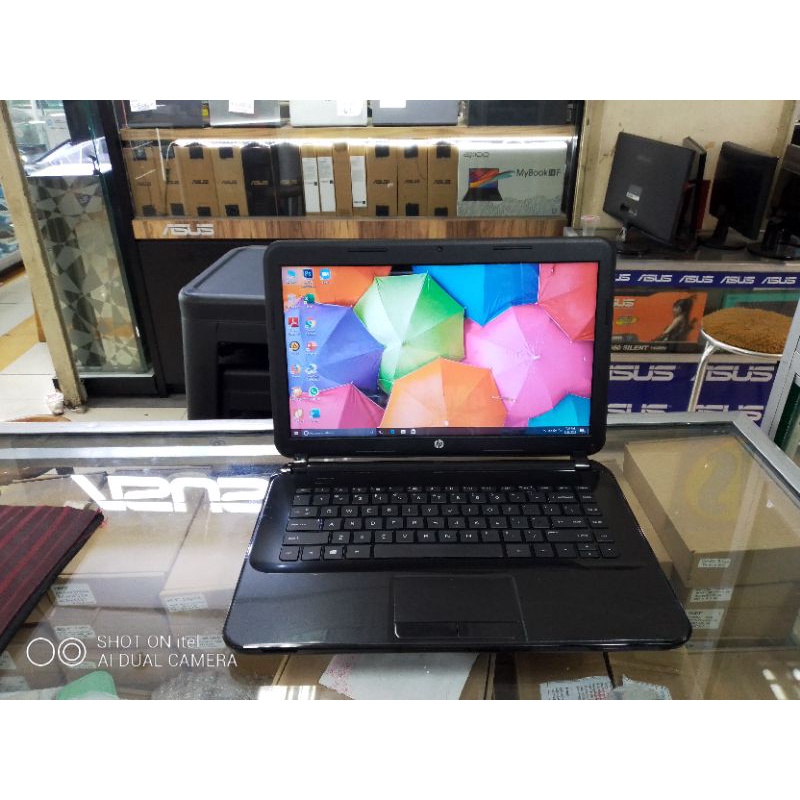 LAPTOP SECOND HP AMD A4 HDD 500GB 14 INCH GENERASI BARU WINDOWS10  SIAP PAKAI