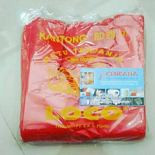 Plastik Loco merah