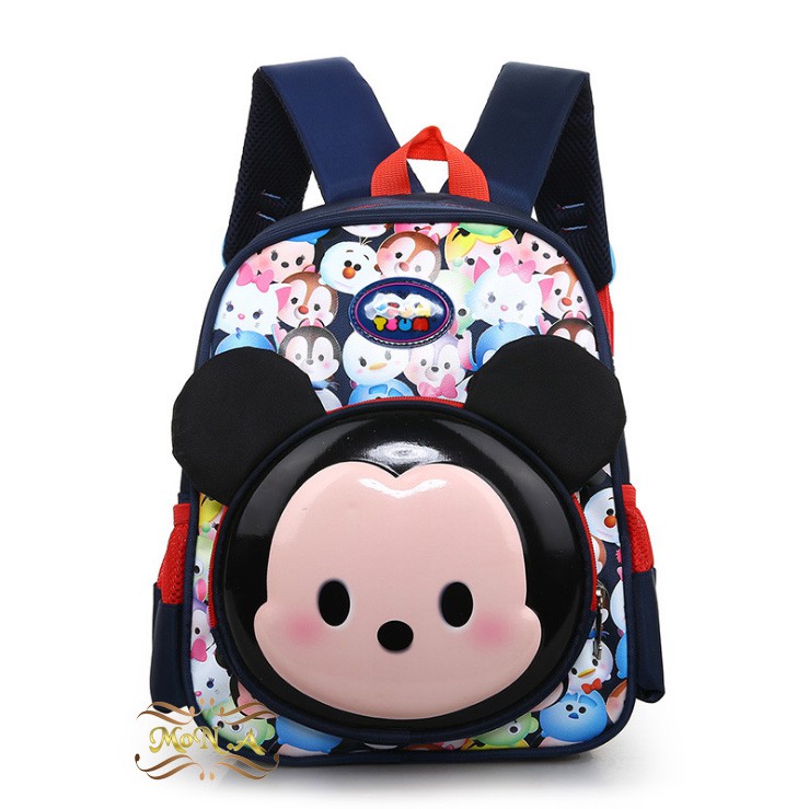 Tas Ransel Anak sekolah Paud TK motif timbul 3D Dimensi ukuran 12 Inch -M0138