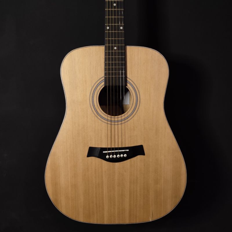 GITAR AKUSTIK ORLIN JUMBO BULAT ORIGINAL BRAND INDONESIA