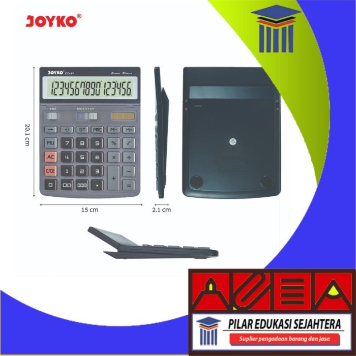 

CALCULATOR | KALKULATOR JOYKO CC-31 16 DIGIT MURAH