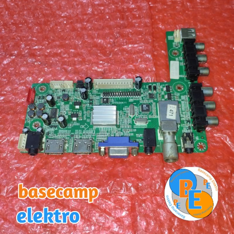 Mainboard TV LED POLYTRON PLD32V7510 MB TV LED POLYTRON PLD32V7510 Mainboard TV POLYTRON PLD32V7510 