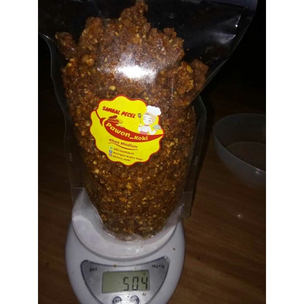 

sambel pecel khas madiun