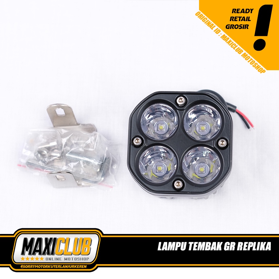 Lampu Tembak Sorot LED GR Laser 4 Mata 40 Watt