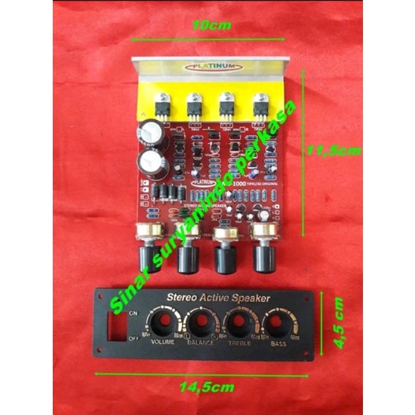 kit aktif stereo platinum dms 1000