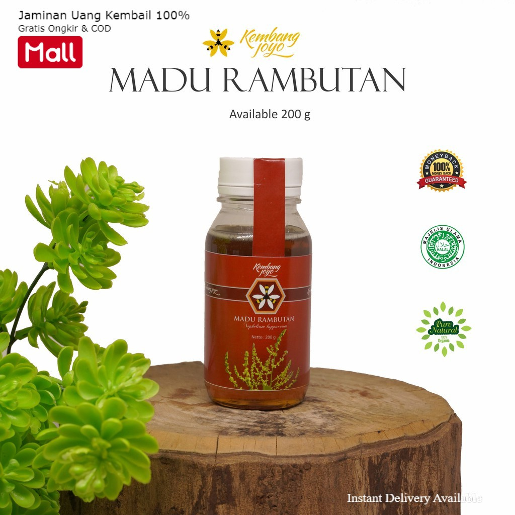 

Madu Kembang Joyo Madu rambutan 170 gram