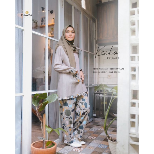 keiko pajamas by cotton chic