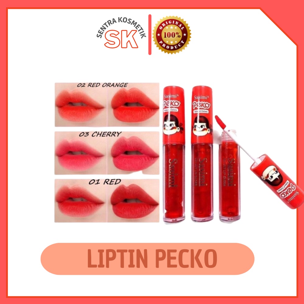 LIP TINT SASIMI PECKO PER PCS RANDOM