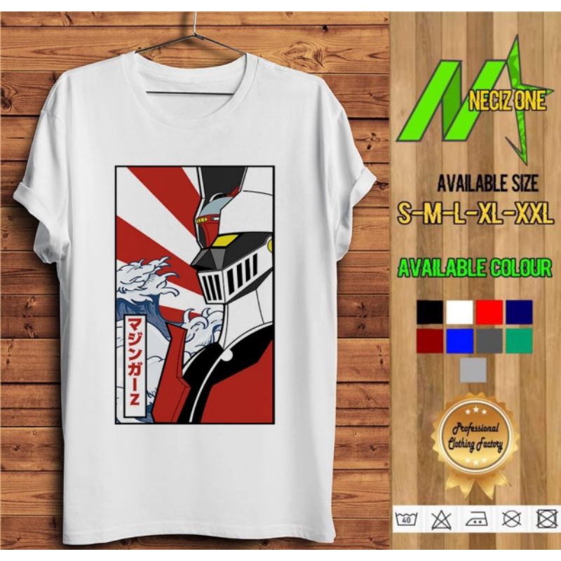 KAOS KEREN ANIME JEPANG ROBOT MAZINGER Z FULL COLOUR SABLON