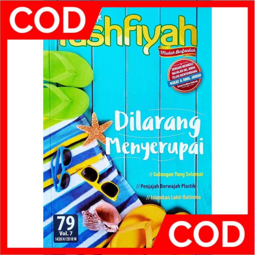 MAJALAH ISLAMI Tashfiyah Edisi 79 Dilarang Menyerupai / MAJALAH ISLAMI Remaja Islam BISA COD