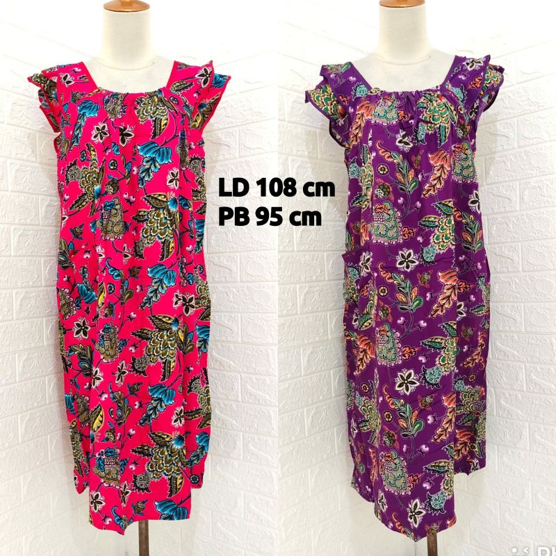 DASTER SINGLET KENCANA UNGU LD 108 LABEL BIRU