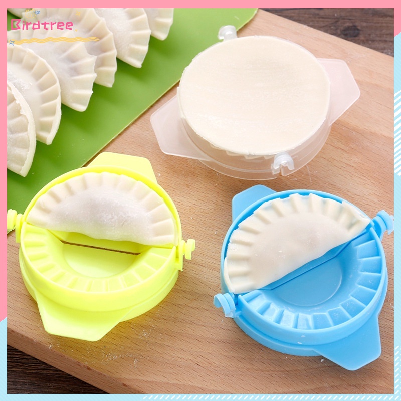 DIY Multifungsi Cetakan Pangsit Ravioli Perangkat Pembuat Adonan Tekan Aksesoris Dapur Mudah Selamat