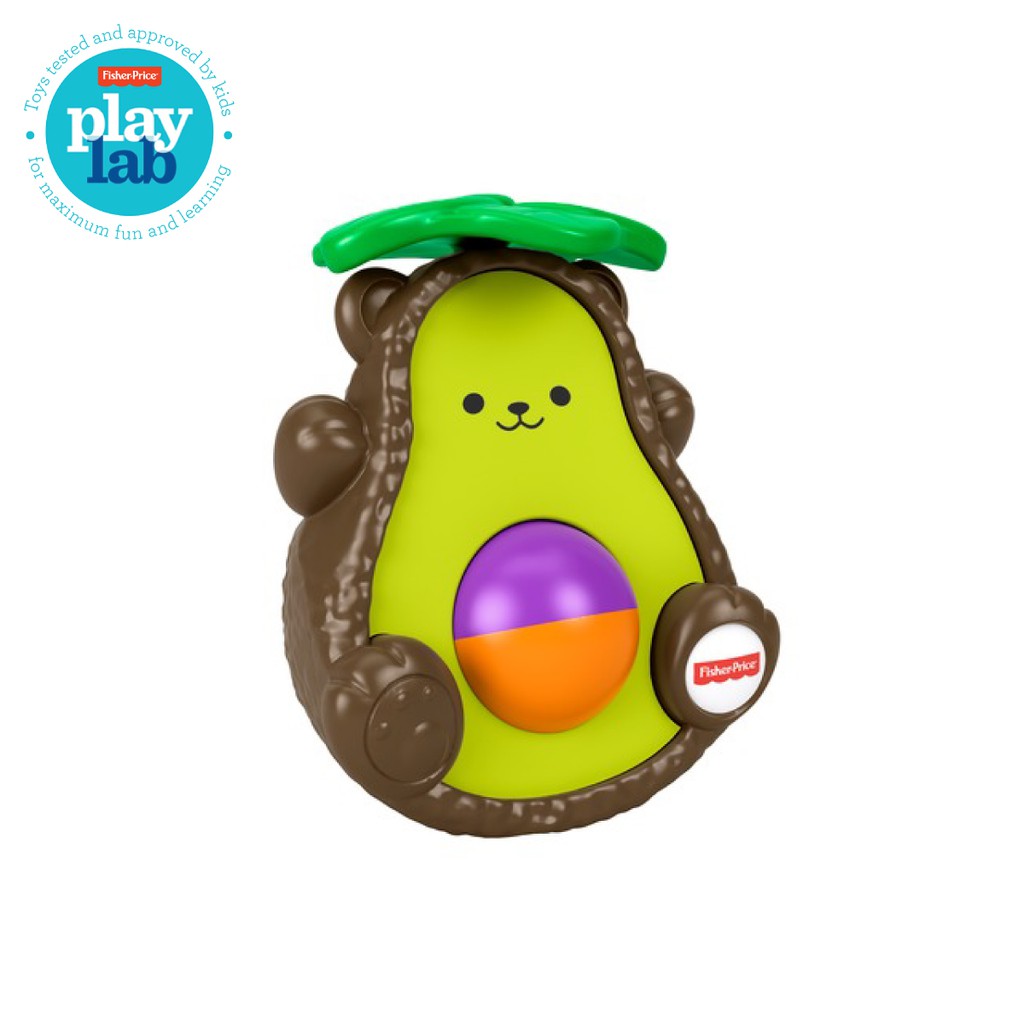 Fisher Price Rattle Toy (Avocado Bear) - Mainan Gantung Anak Bayi