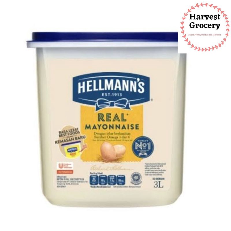 

Mayonnaise Hellman's / Best Food 3L