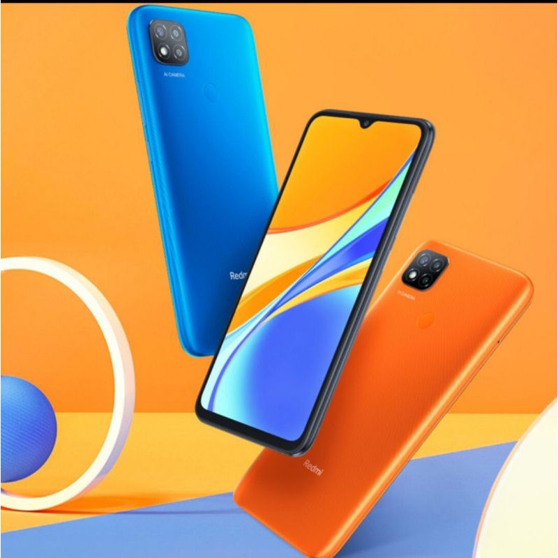XIAOMI REDMI 9C RAM 4/64GB 100% ORIGINAL GARANSI RESMI TAM - MIDNIGHT GREY