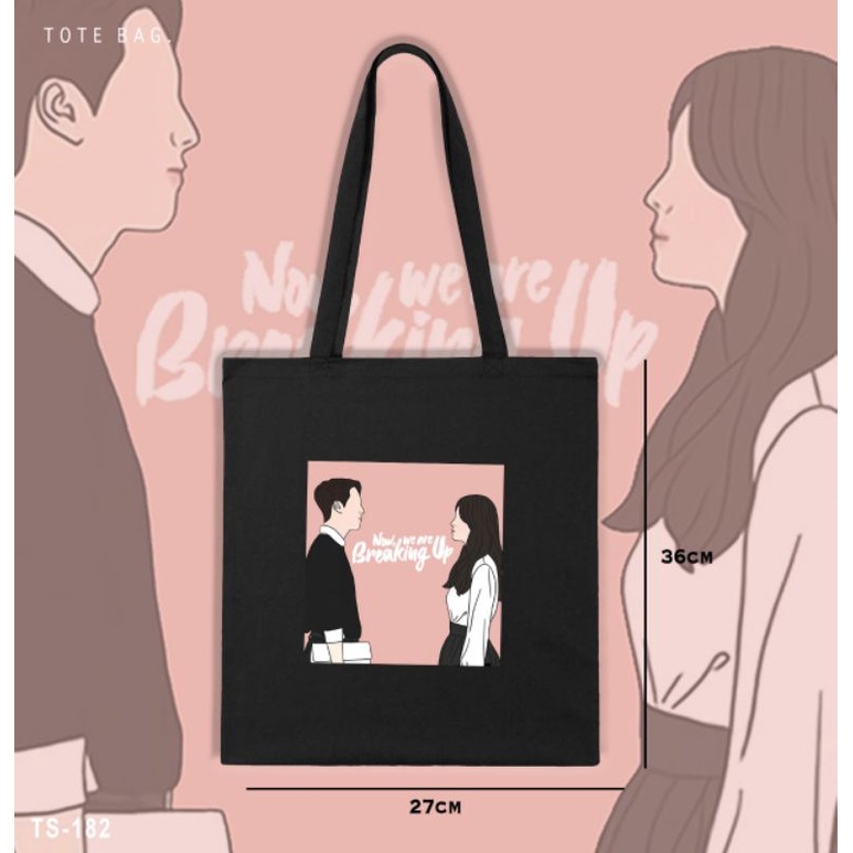 TOTE BAG WE ARE BREAKING UP/SONG HYE GYO/JAKIYONG