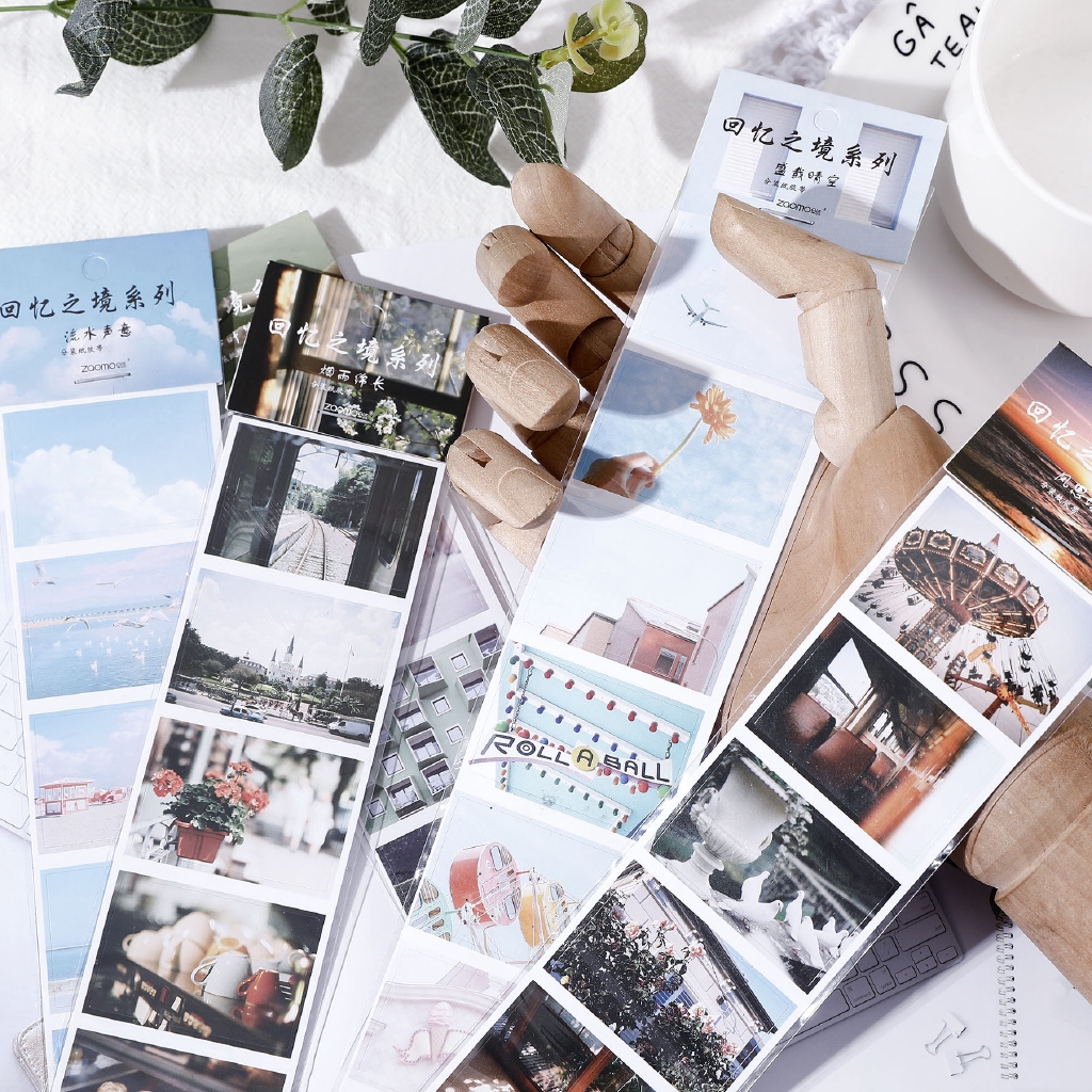 

1pc Tape/Selotip Washi Motif Fotografi Untuk Dekorasi Scrapbook/Sekolah