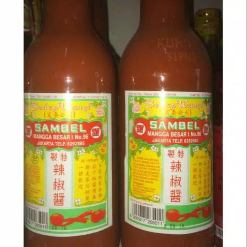 

Sambel sedap wangi 600 ml