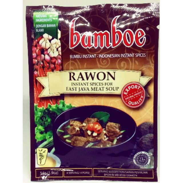 

BUMBU CAP BAMBOE BAMBU RAWON exp mei 2026