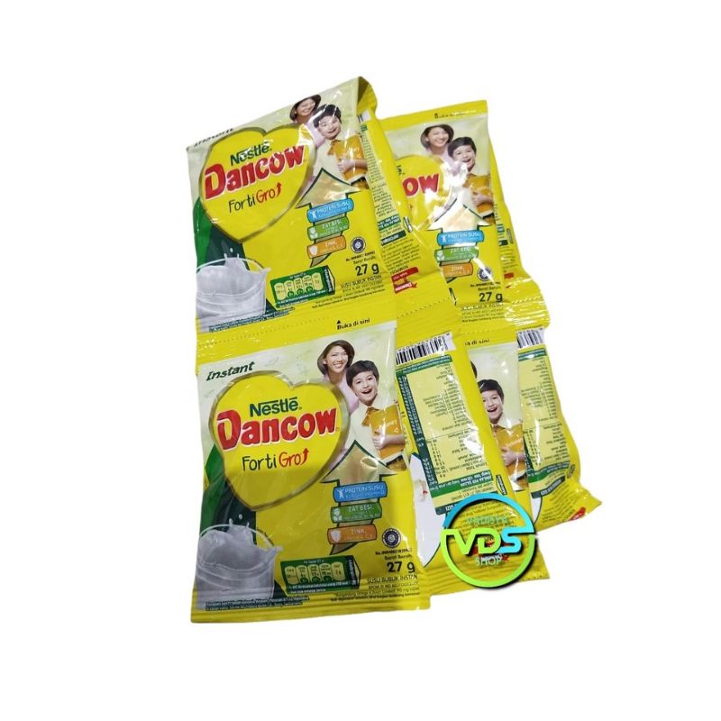 

Dancow Fortigro instant sachet 27gr vanilla & coklat