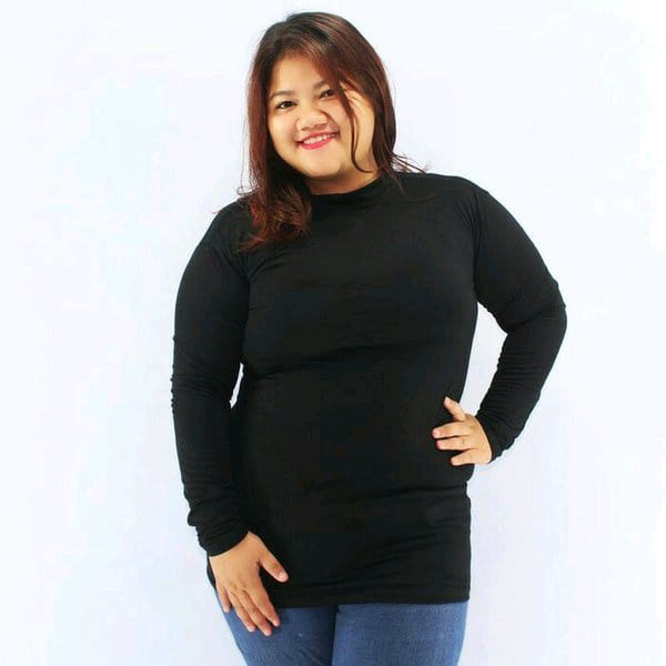 new manset baju wanita manset inner manset kaos wanita manset lengan panjang manset inner murah