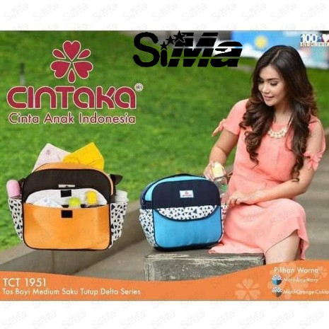 Tas Bayi Medium Saku Tutup Cintaka Delta Series TCT1951 TCT 1951