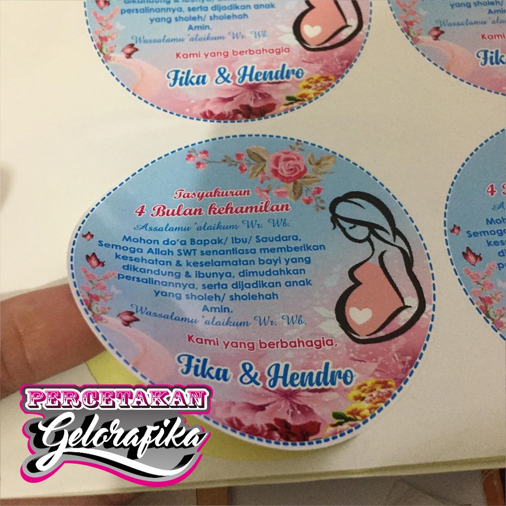 

STIKER 7 BULANAN TASYAKURAN KEHAMILAN DAN PERNIKAHAN