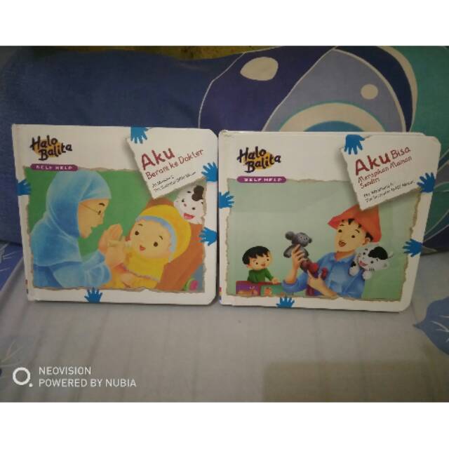 Halo Balita Ecer Preloved isi 2 buku