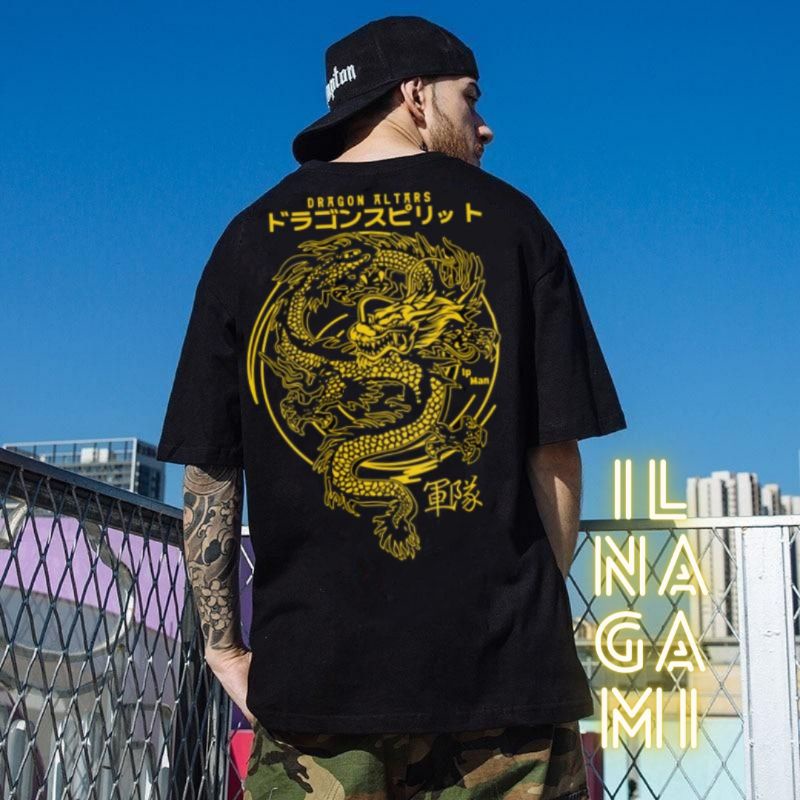 DRAGON ALTARS / KAOS PRIA / BAJU KAOS JEPANG / KAOS NAGA JEPANG / KAOS DISTRO / KAOS MEMPHIS ORIGINS