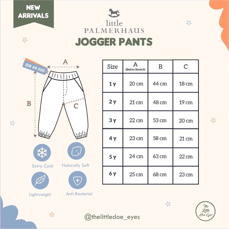 [READY] Little Palmerhaus Jogger Pants