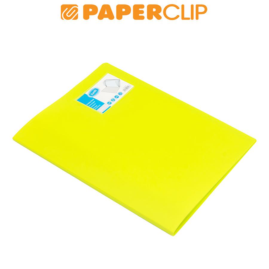 

DISPLAY BOOKS / CLEAR HOLDER BANTEX 3140 A4 10 65 LIME
