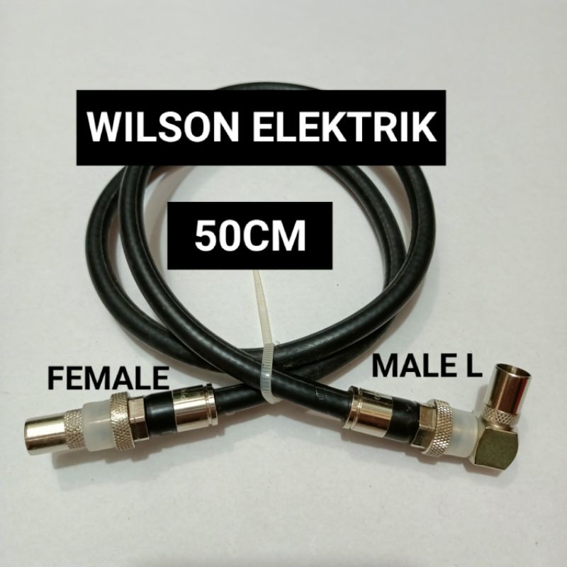 KABEL ANTENA TV / KABEL EXTENSION ANTENA TV / KABEL TV 50CM