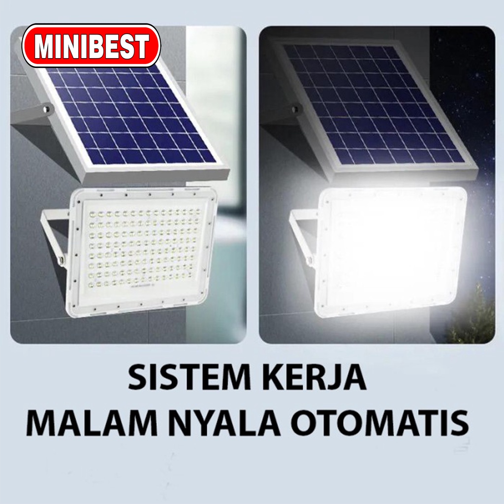 LAMPU LED SOROT TENAGA MATAHARI LED TENAGA SURYA - PANEL SURYA 150W SOLAR CELL