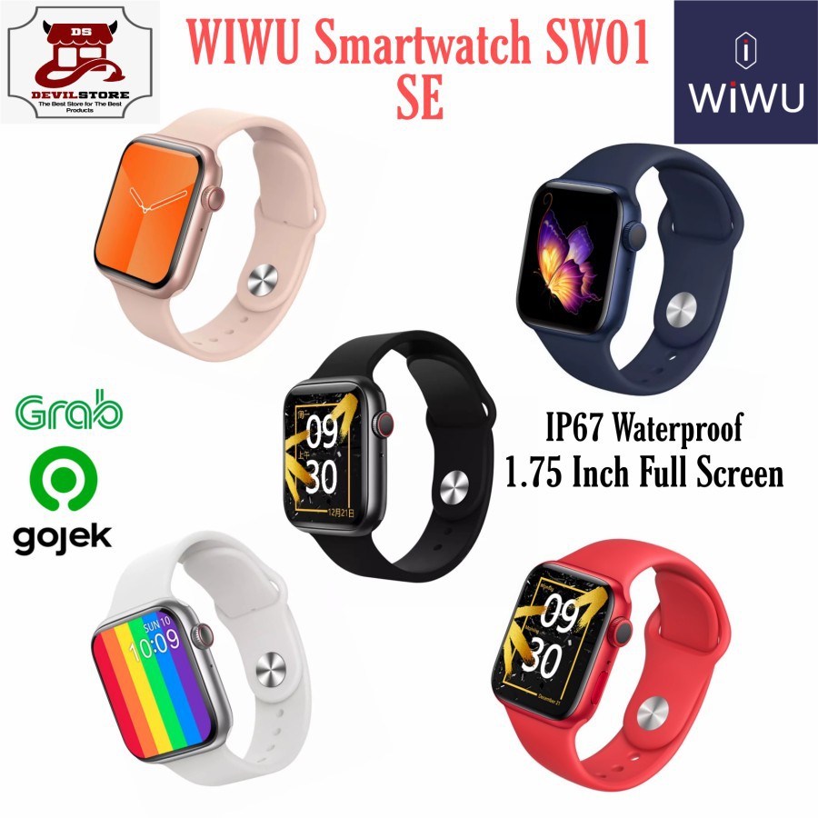 WIWU SW01 SE Smartwatch Fitness Tracker With Heart Rate All Device