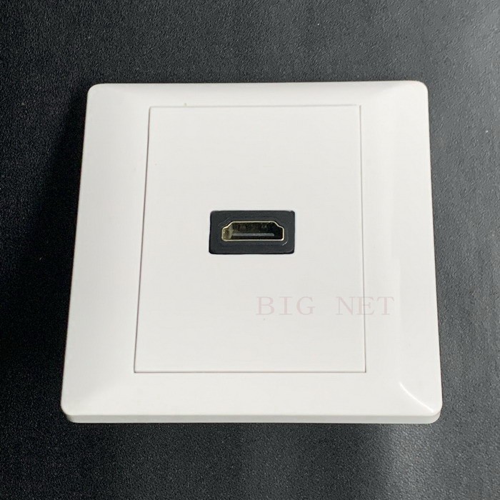 Face Plate HDTV(hdmi) (Single) Wall Plate