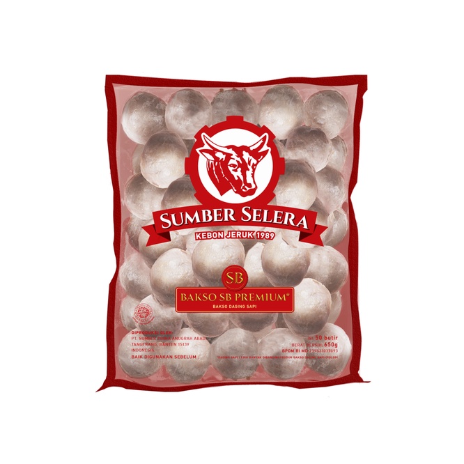 

Bakso Sumber Selera Premium Isi 50 pc