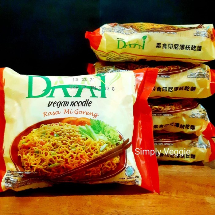 

s574gfd Daai Mie Instant Vegetarian Rasa Mie Goreng / Daai Goreng Mie Instant Ff064151E