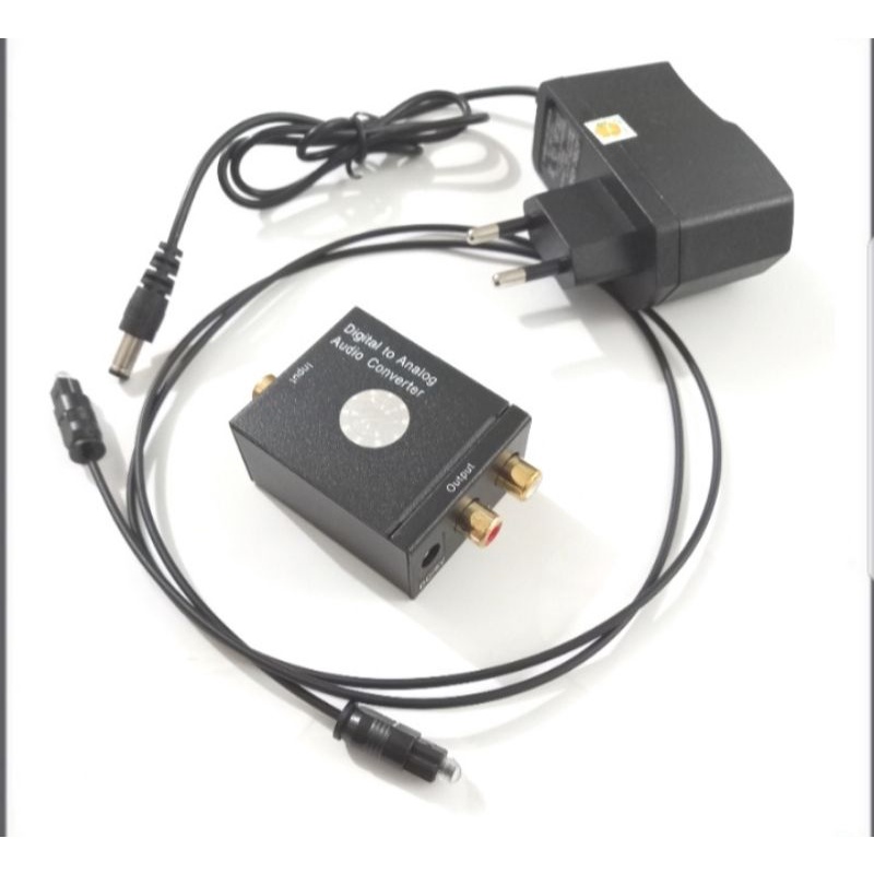 Audio CONVERTER From (Optic)Digital to (RCA)Analog Audio