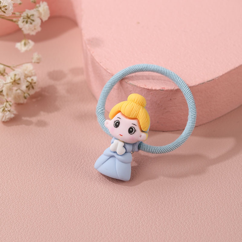 Ikat Rambut Elastis Motif Kartun Gaya Korea Untuk Anak